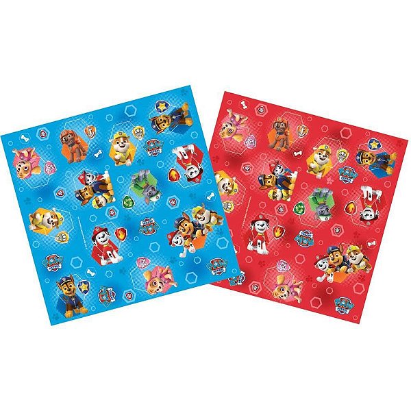 Saco Metalizado 50X70CM Patrulha Canina Sortido PCT com 25