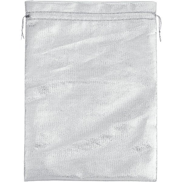 Saco de Lame Prata 18X25CM PCT com 10