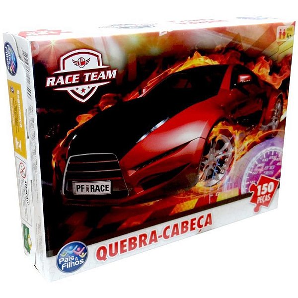 QUEBRA-CABEÇA Cartonado Premium Race 150 Peças