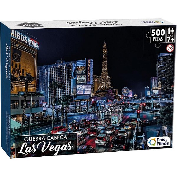 QUEBRA-CABEÇA Cartonado LAS Vegas 500 Peças