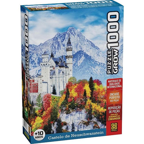 QUEBRA-CABEÇA Cartonado Castelo de NEUSCHWASTEIN1000PE