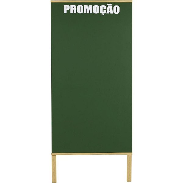 Quadro Propaganda Oferta Verde 2 Faces 100X060CM