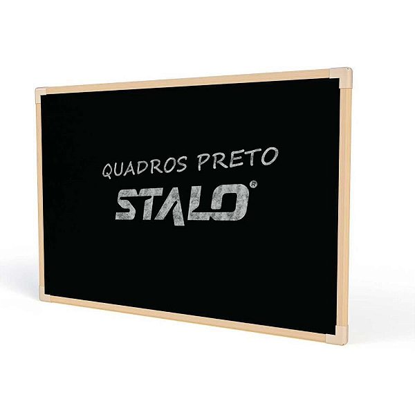 Quadro Escolar 070X050CM Preto Neo PCT com 02