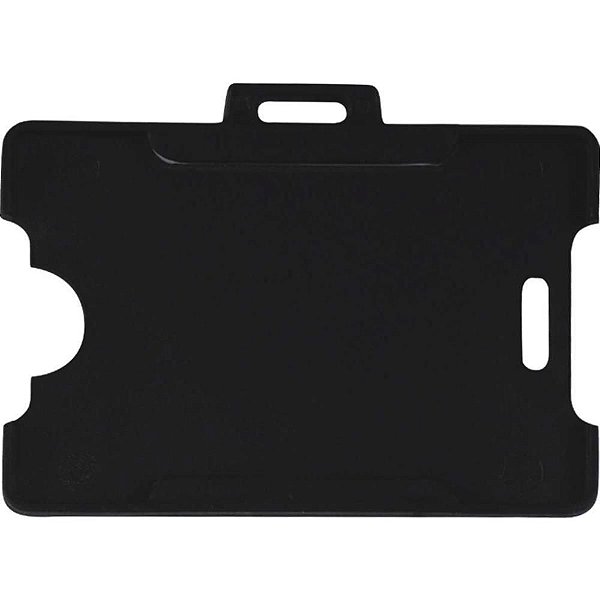 Protetor para Crachá Plástico Preto 54X86MM - Caixa com 50