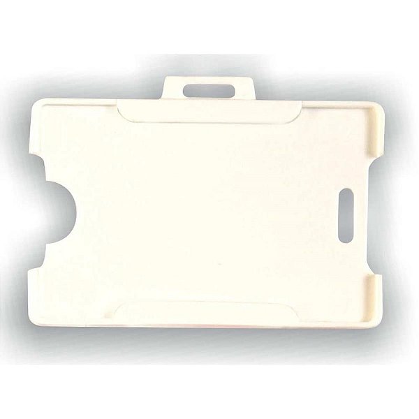 Protetor para Crachá Plástico Branco 54X86MM CX com 50