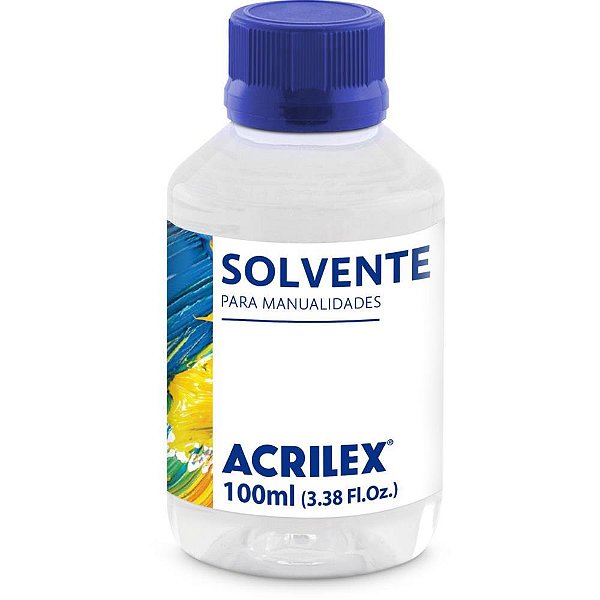 Produto para Tinta Solvente Incolor 100ML Caixa com 06