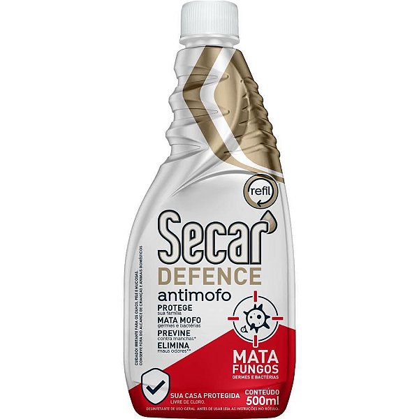 Produto para Limpeza Secar Antimofo Refil 500ML