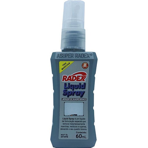 Produto para Limpeza Quadro Branco 60ML