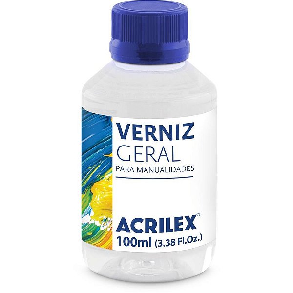 Produto para Artesanato Verniz Geral 100ML - Pacote com 06