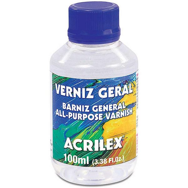Produto para Artesanato Verniz Geral 100ML - Pacote com 06