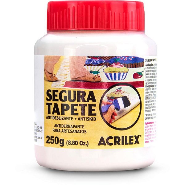 Produto para Artesanato Segura Tapete 250G Caixa com 03