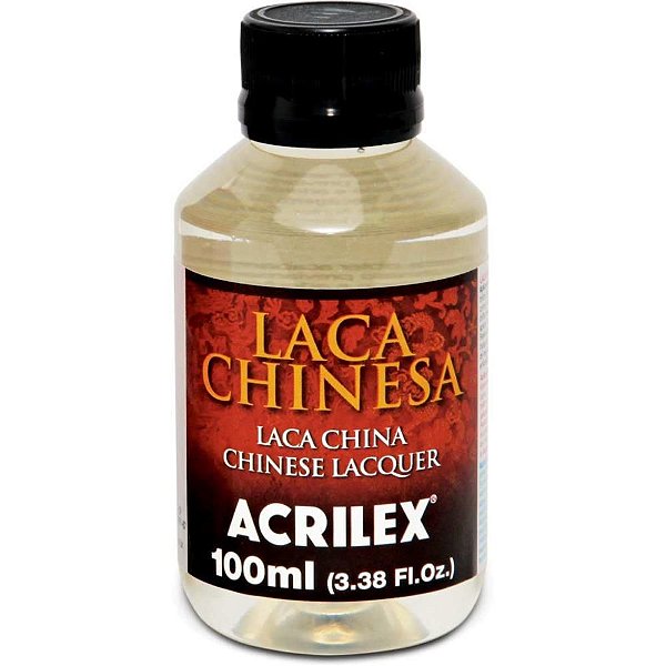 Produto para Artesanato Laca Chinesa 100ML CX com 03