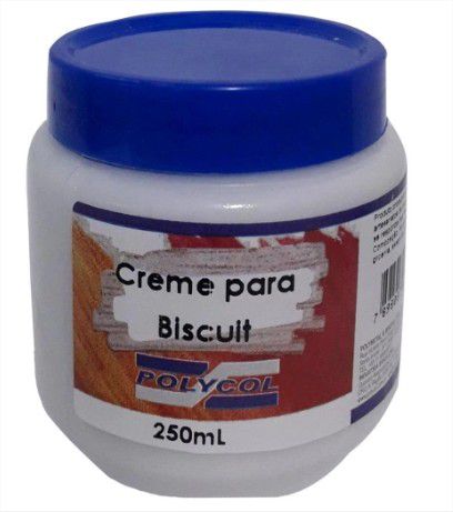 Produto para Artesanato Creme para Biscuit 250G CX com 12