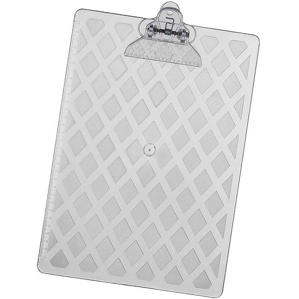 Prancheta Plástica Super Ofício Cristal