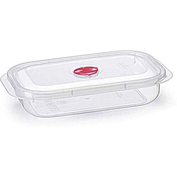 Pote Plástico Raso com Valvula 995ML