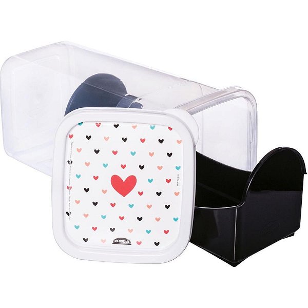 Pote Plástico Porta Biscom Torrada DEC 1,7L