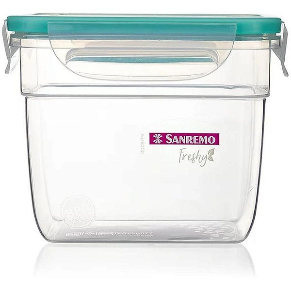 Pote Plástico com Travas FRESHY 770ML