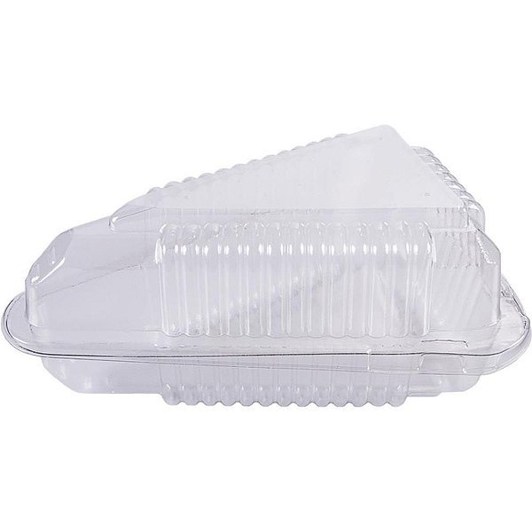 Pote Descartável 220ML Mini Fatia - Cristal para Doces - Pacote com 10