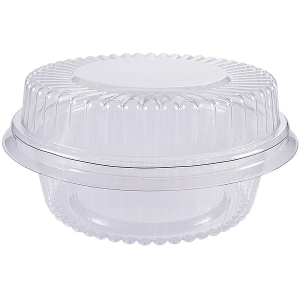 Pote Descartável 170ML Redondo Cristal para Doce PCT com 10
