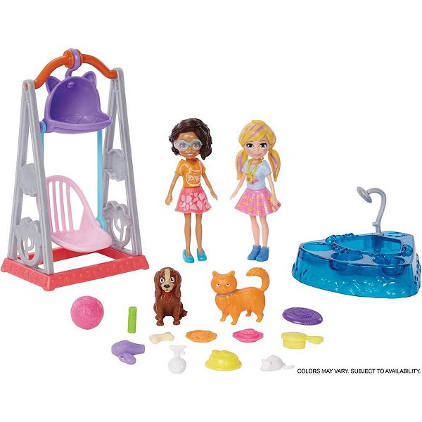Polly Pocket CONJ 2 Amigas Hora de Brincar