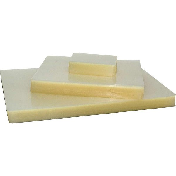 Plástico para Plastificação Pouch FILM CNPJ 121X191MM (0,05) Pacote com 100