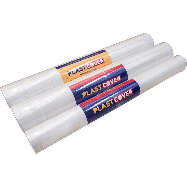 Plástico Adesivo Transparente Plastcover 45CM X 10M