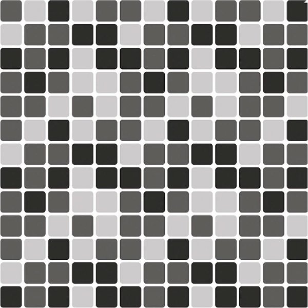 Papel de Parede Plástico Adesivo 45CMX5M Plastilha Preta 0,80