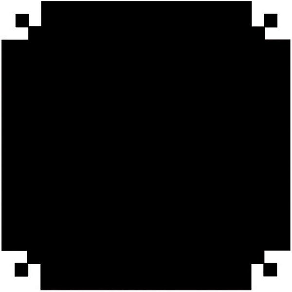 Papel de Parede Plástico Adesivo PVC Fosco Preto 45CM X 10M