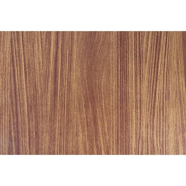 Papel de Parede Plástico Adesivo 45CM X 10M Madeira Peroba Rosa