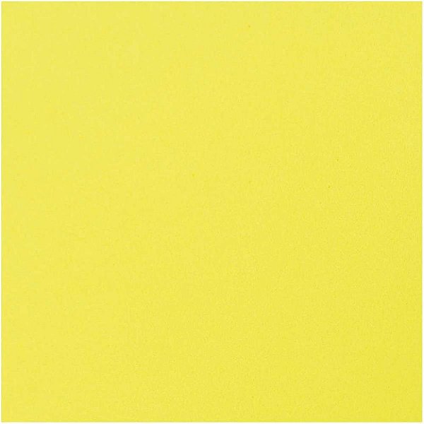 Placa em EVA 60X40CM Amarelo 1,6MM Pacote com 10