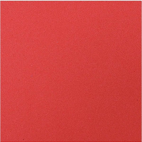 Placa em EVA 48X40CM Vermelho 1,6MM - Pacote com 10