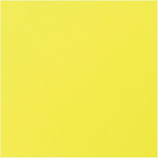 Placa em EVA 48X40CM Amarelo 1,6MM Pacote com 10 Unidades