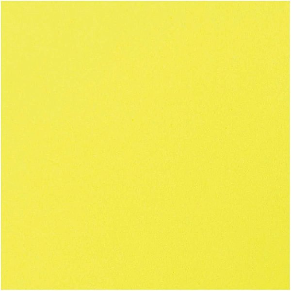 Placa em EVA 48X40CM Amarelo 1,6MM Pacote com 10 Unidades