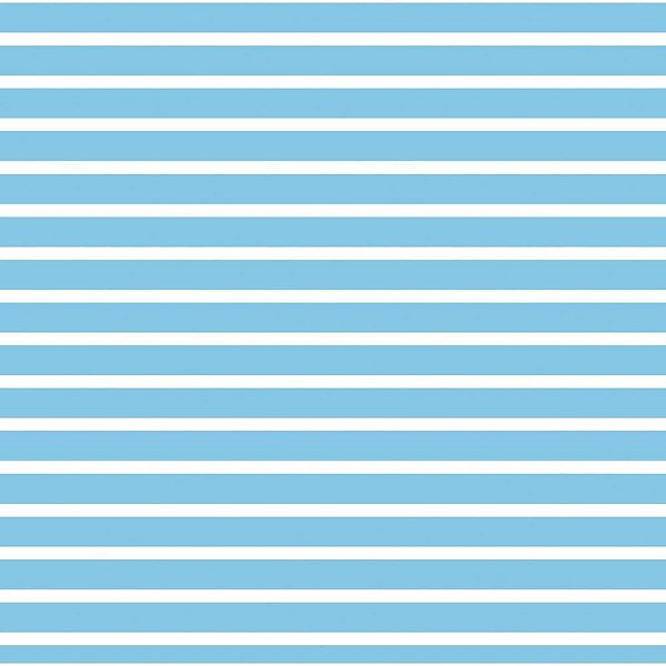 Placa de EVA Estampado 60X40CM Listrado AZUL/BRANCO 2MM - Pacote com 5 Unidades