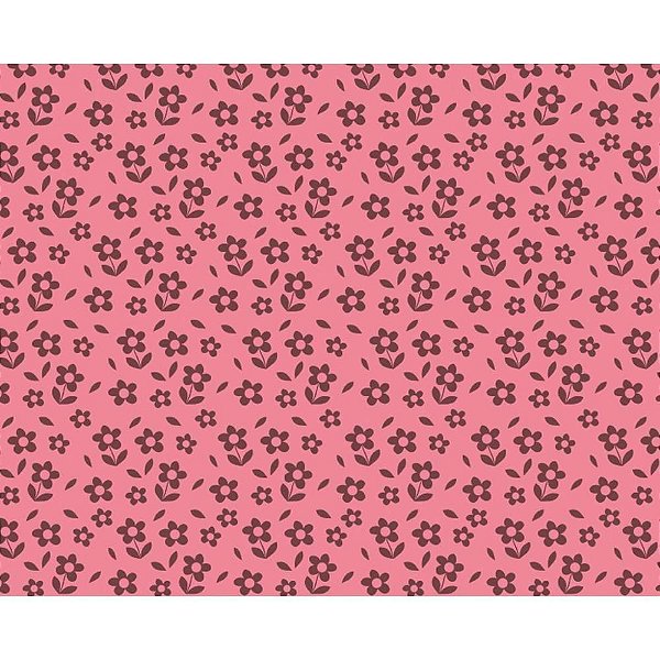 Placa em EVA Estampado Florzinha 60X40CM 2MM - Pacote com 05 Unidades