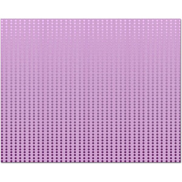 Placa em EVA Estampado 48X40CM Lantejoula Rosa 2MM PCT com 05