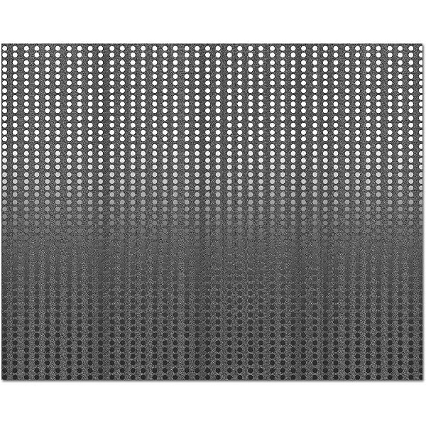 Placa em EVA Estampado 48X40CM Lantejoula Prata 2MM PCT com 05
