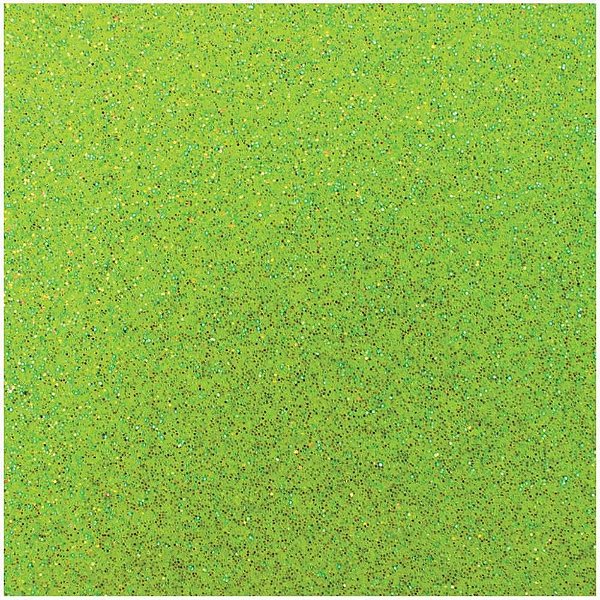 Placa em EVA com Glíter 60X40CM Verde Neon 2MM - Pacote com 05