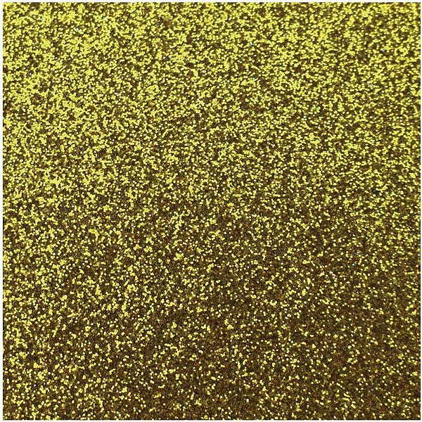 Placa em EVA com Glitter 60X40CM Ouro 2MM Pacote com 5 Folhas