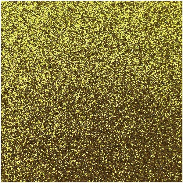 Placa em EVA com Glitter 60X40CM Ouro 2MM Pacote com 5 Folhas