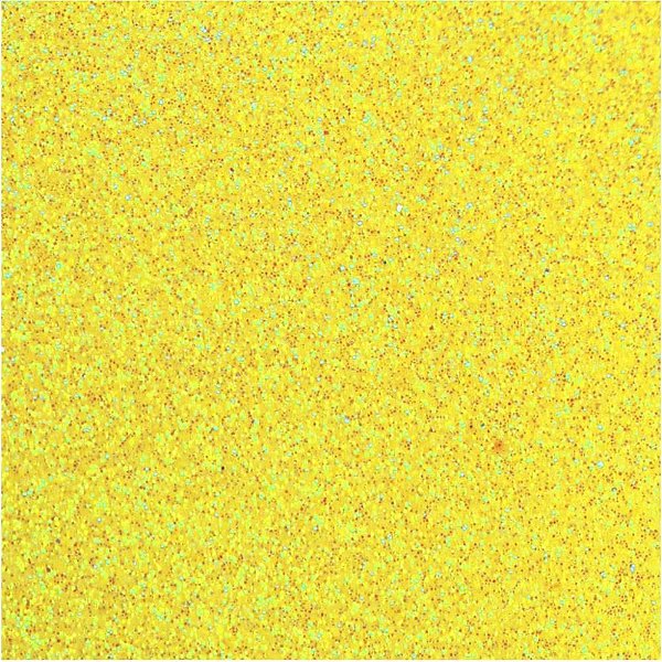 Placa em EVA com Glíter 48X40CM Amarelo Neon 2MM Pacote com 10