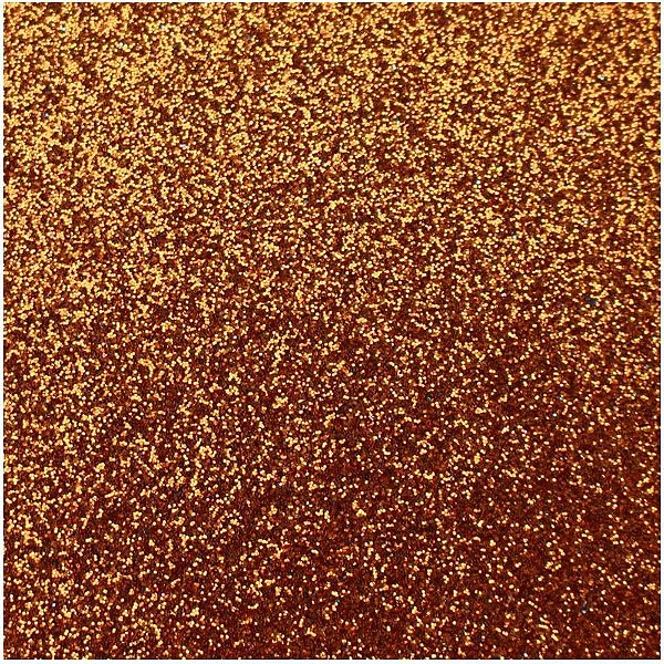 Placa em EVA com Glíter 48X40CM Cobre 2MM PCT com 10