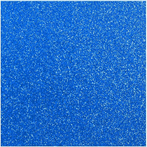 Placa em EVA com Glíter 48X40CM Azul Meia Noite 2MM - Pacote com 10 Folhas