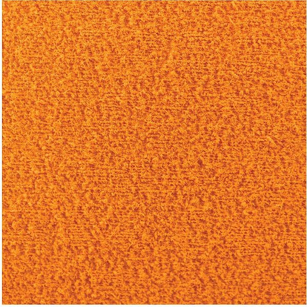 Placa de EVA Atoalhado 48X40CM Laranja 2MM Pacote com 05