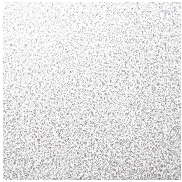 Placa em EVA Atoalhado 48X40CM Branco 2MM Pacote com 05