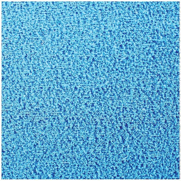 Placa de EVA Atoalhado 48X40CM Azul Claro 2MM - Pacote com 05 Folhas