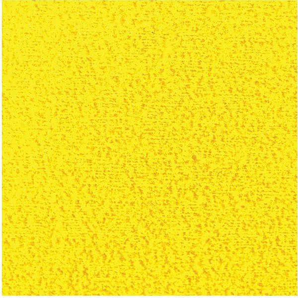 Placa em EVA Atoalhado 48X40CM Amarelo 2MM Pacote com 05