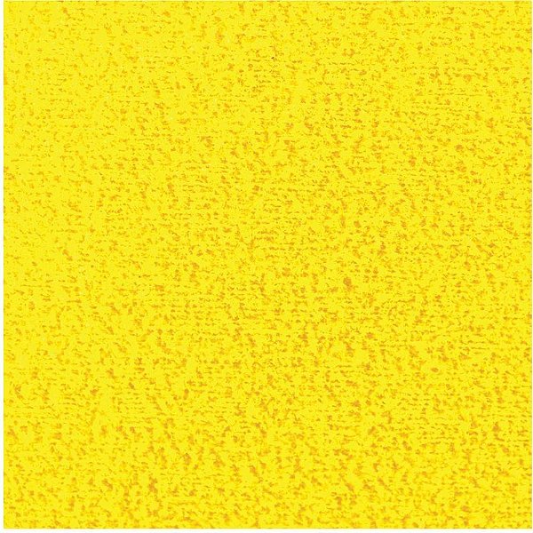 Placa em EVA Atoalhado 48X40CM Amarelo 2MM Pacote com 05