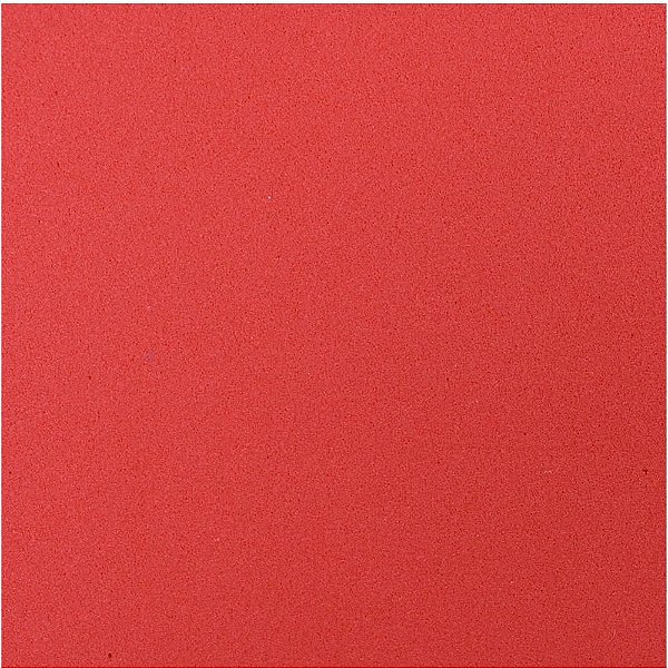 Placa em EVA 4MM 48X40CM Vermelho Pacote com 05
