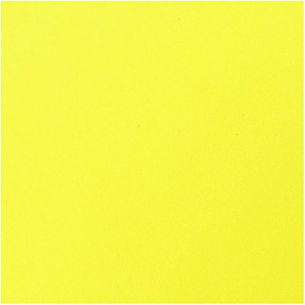 Placa em EVA Liso 4MM 48X40CM Amarelo - Pacote com 05 Folhas